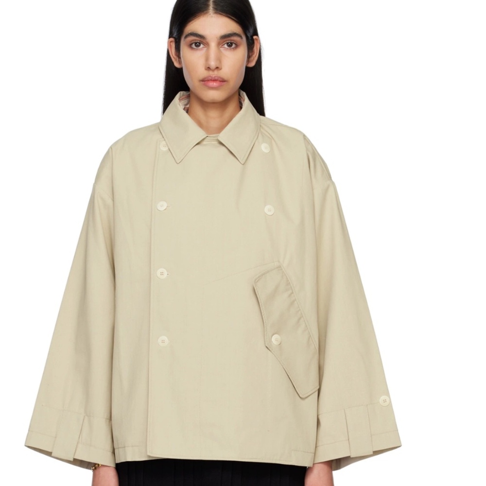 Cordera Double Breasted Jacket White bone NEW